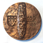 Pöytämitali Perniö 650 vuotta 1980 - pikkukuva 1