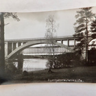 VANHA Postikortti Koria Kouvola Rautatiesilta 1930l - pikkukuva 1