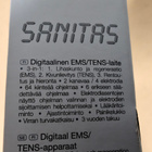 Sanitas digitaalinen EMS/TENS-laite - pikkukuva 2