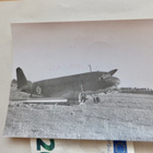 VANHA Valokuva Ilmavoimat Lentokone Douglas DC-2 Mahalasku - pikkukuva 1