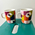 Marimekko Ruutu-Unikko muki 25€/1kpl - pikkukuva 2