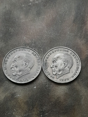 Deutsche 2 mark 1972 D,G