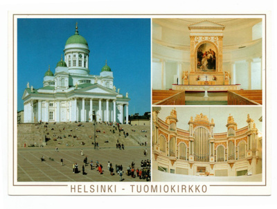 Helsinki: Tuomiokirkko (kolme kuvaa)