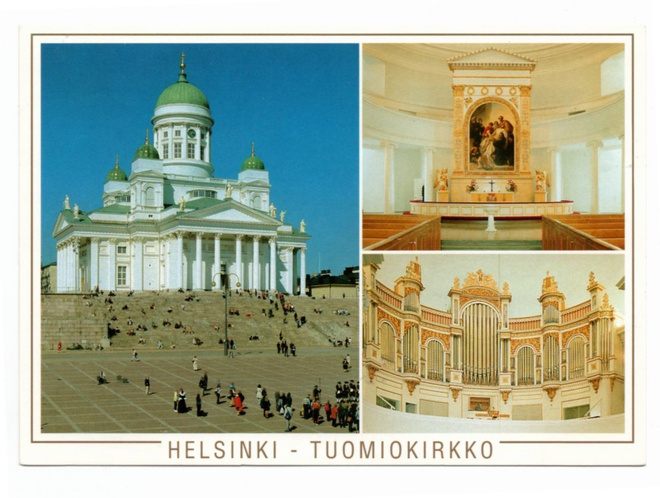 Helsinki: Tuomiokirkko (kolme kuvaa)