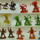 Vintage Intiaani ja Länkkäri figuuri setti - pikkukuva 2