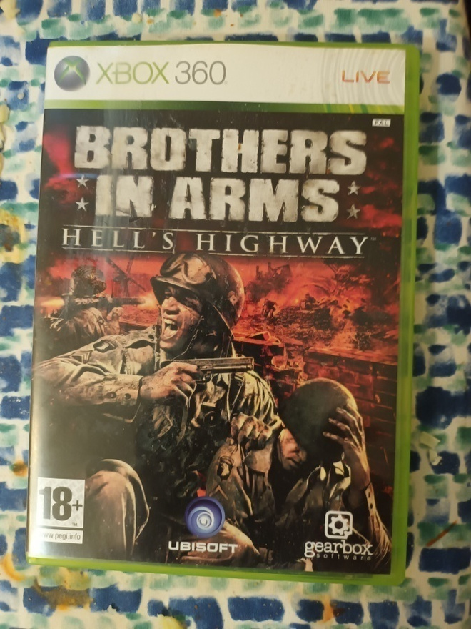 Xbox 360 Brothers In Arms Hell's Highway peli cib