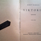 Hamsun Knut: Viktoria, v. 1940 - pikkukuva 3