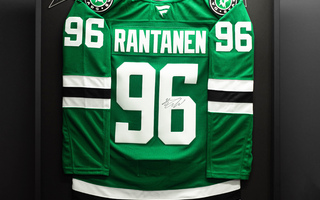 7. MIKKO RANTANEN #96 Dallas Stars pelipaita nimmarilla