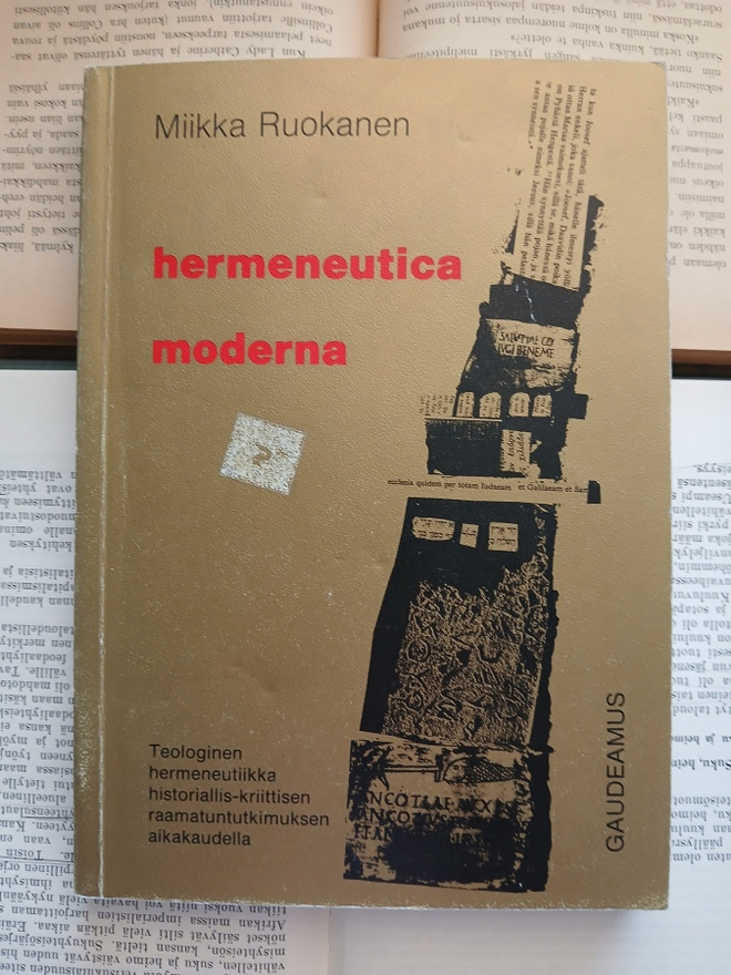 Miikka Ruokanen - Hermeneutica moderna (nid.)