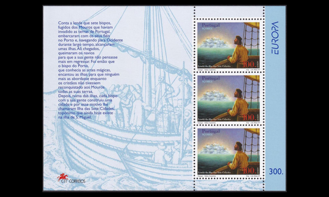 Azorit 466BL17 ** Europa myytit ja legendat (1997)