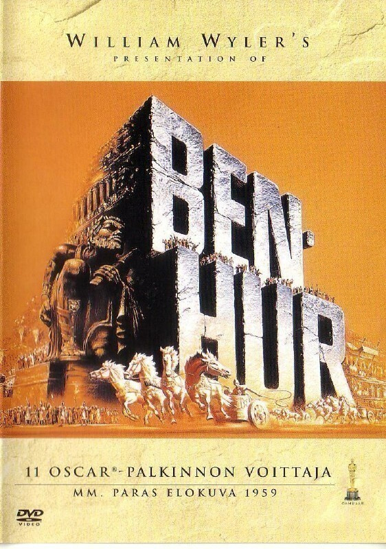 dvd, Ben-Hur (IMDb 8.1 points) [draama, toiminta, seikkailu]