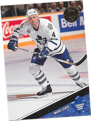 1993-94 LEAF #86 Dave Ellett Toronto Maple Leafs