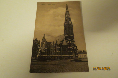 VANHA POSTIKORTTI KOTKA KIRKKO 1923