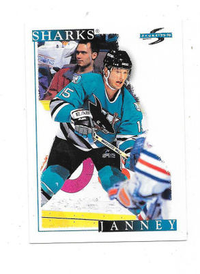 1995-96 Score #15 Craig Janney , San Jose Sharks