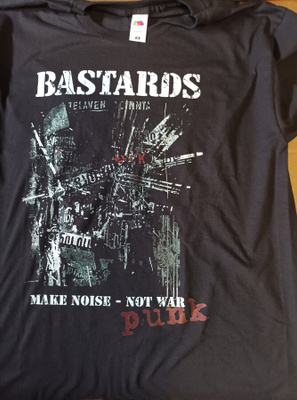 Bastards - Rauhanlietsoja CD Digipak, Not War 2025 T-paita L