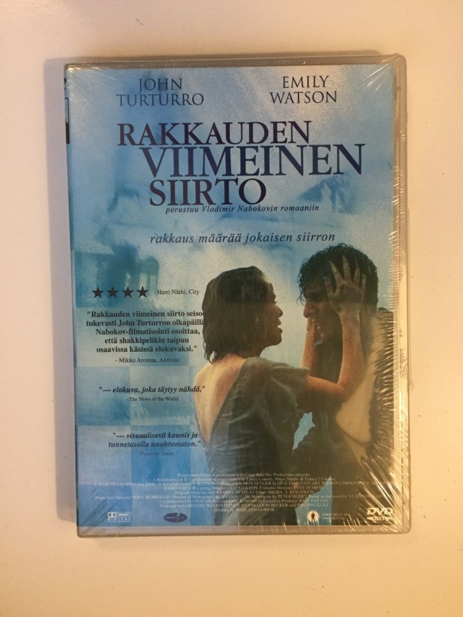 Rakkauden Viimeinen Siirto (DVD) 2000 (Emily Watson) UUSI