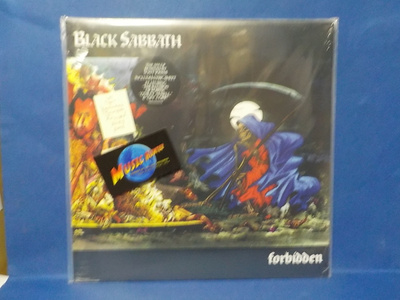 BLACK SABBATH - FORBIDDEN UUSI REMIXED 2025 PRESS LP