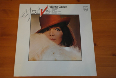 Juliette Greco:Juliette Greco-LP.Hieno.