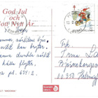 Tub Joulumerkki 1982 Tonttujen mäenlasku kortilla - pikkukuva 1