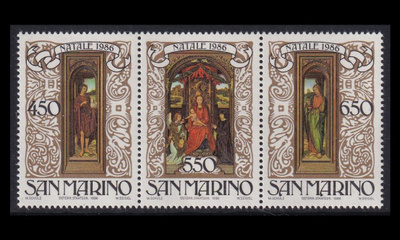 San Marino 1351-3ds ** Joulu (1986)