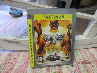 PS3 Saints Row 2. Platinum. CIB