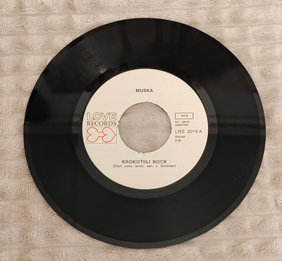 Muska Krokotiili Rock 7"Single