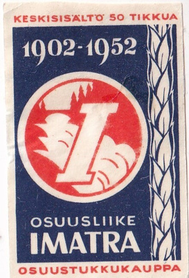 Imatra.Osuusliike 1902 - 1952, Osuustukkukauppa,  s63