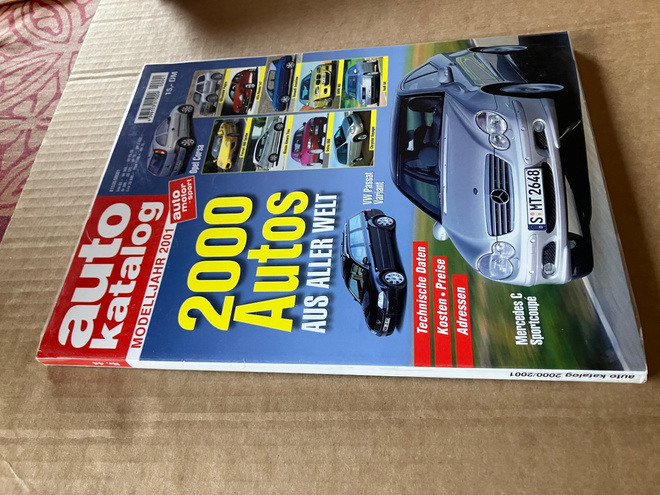 AUTO MOTORSPORT AUTO KATALOG 2001 HYVÄ