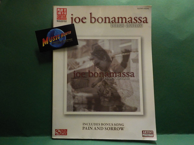 JOE BONAMASSA - BLUES DELUXE NUOTTIKIRJA