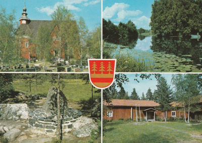 KIRKKOKORTTI - YLÄNTEEN KIRKKO - 1