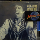 MICK JAGGER - SAY YOU WILL EX+/EX- 7" . - pikkukuva 1
