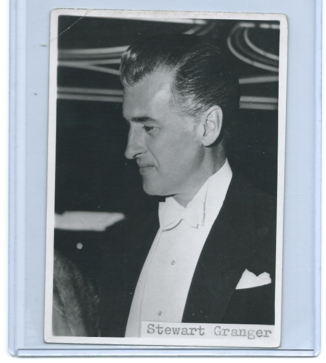 Stewart Granger valokuva 10,5x15 cm