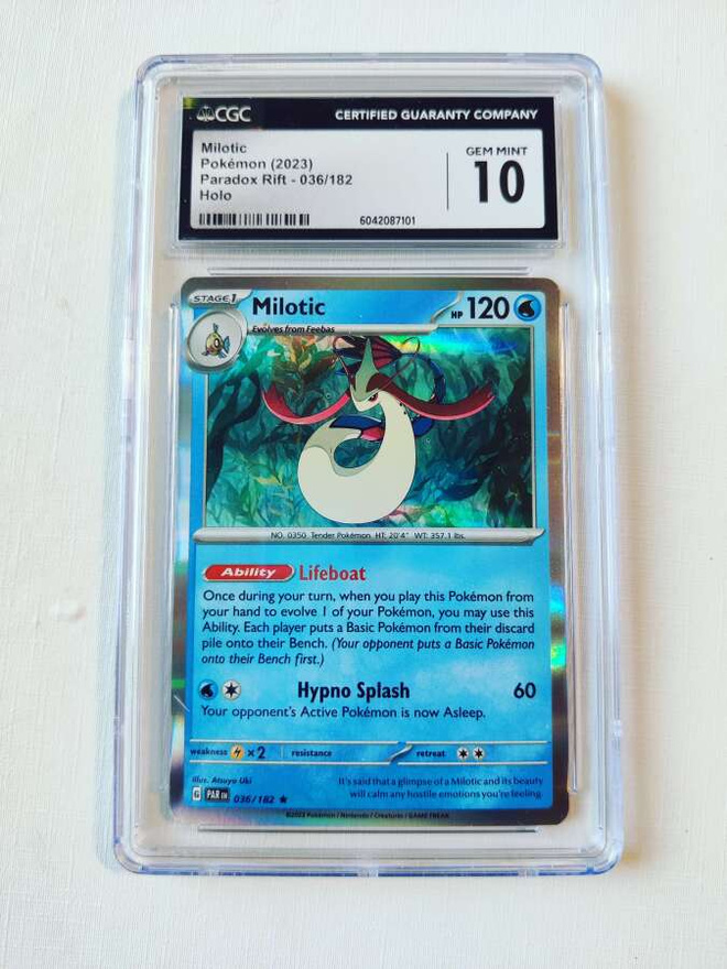 Milotic Paradox Rift 036/182 CGC 10