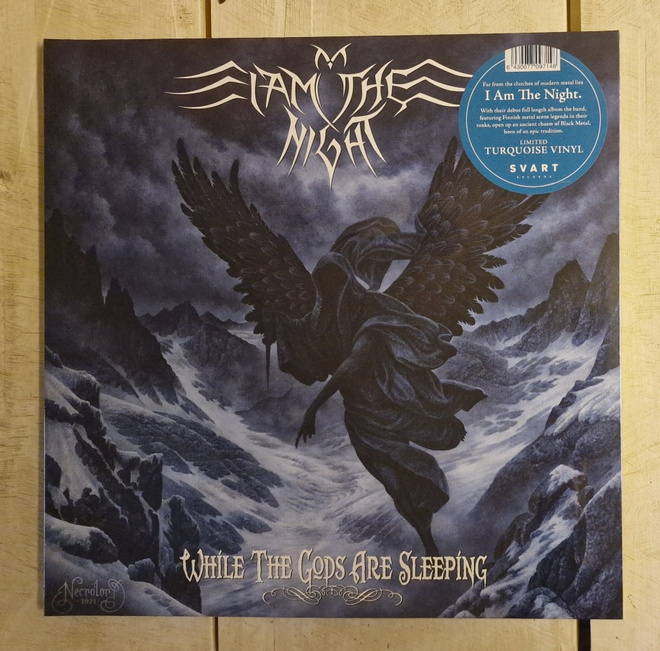 I AM THE NIGHT - While The Gods Are Sleeping (LP,Turkoosi)