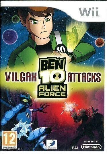 * Ben 10 Alien Force Vilgax Attacks Wii / WiiU PAL Muoveissa