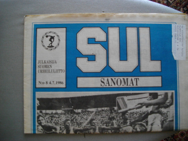 SUL Sanomat Nro 8/1986 (19.3)