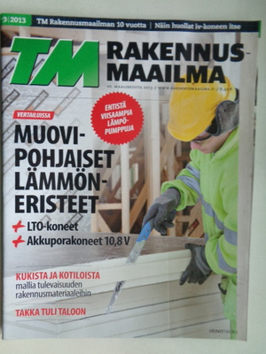 Tekniikan Maailma - Rakennusmaailma Nro 3/2013 (8.7)