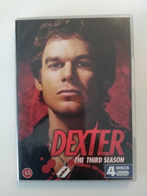 Dexter, 3. Kausi, ( 4 Levyä ) - DVD