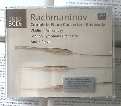 Rachmaninov - Complete Piano Concertos / Rhapsody (3 CD)