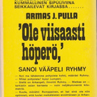 Armas J. Pulla : Ole viisaasti höperö - pikkukuva 2