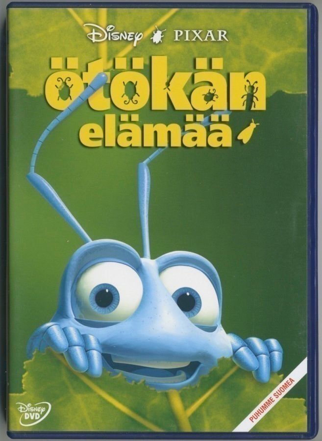Disney • Pixar: ÖTÖKÄN ELÄMÄÄ – Suomalainen DVD 1998 / 200?