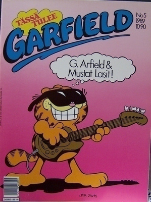 Garfield lehti 5 / 1989 , lukematon
