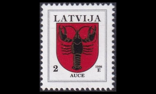 Latvia 421A_III ** Käyttösarja Vaakuna 2 S -98 (1996)