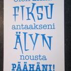 KULKEMATON MUISTA ETTÄ OLET AINUTLAATUINEN KARTO - pikkukuva 1