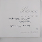 Arto Hämäläinen : Saimaa (signeerattu, tekijän omiste) - pikkukuva 3