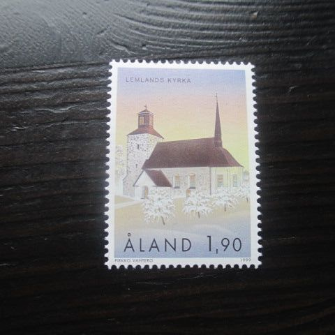 Åland: Lemlandin kirkko 1999 **