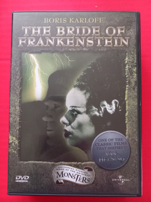 The bride of Frankenstein Suomi dvd