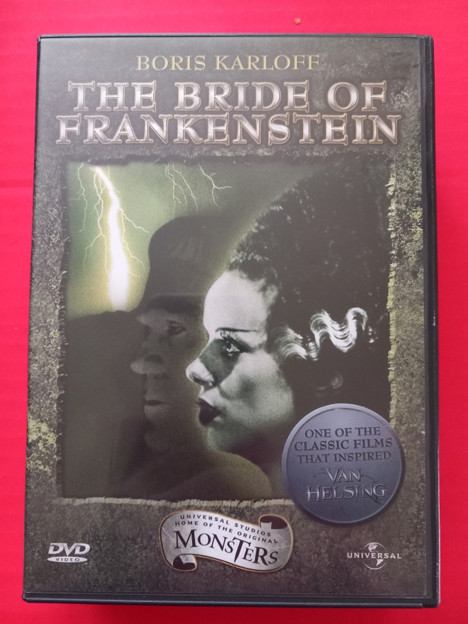 The bride of Frankenstein Suomi dvd