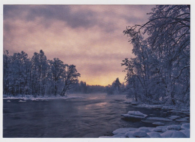 Varkaus: Ämmäkoski talvella
