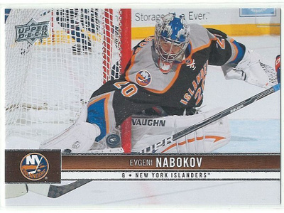 12-13 Upper Deck #114 Evgeni Nabokov